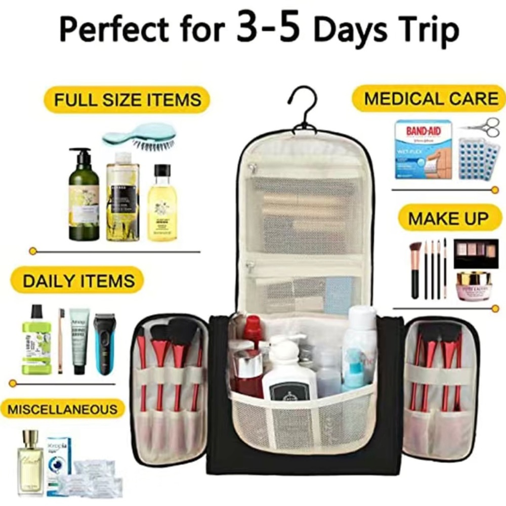Hanging Toiletry Bag - Picture 4 of 4